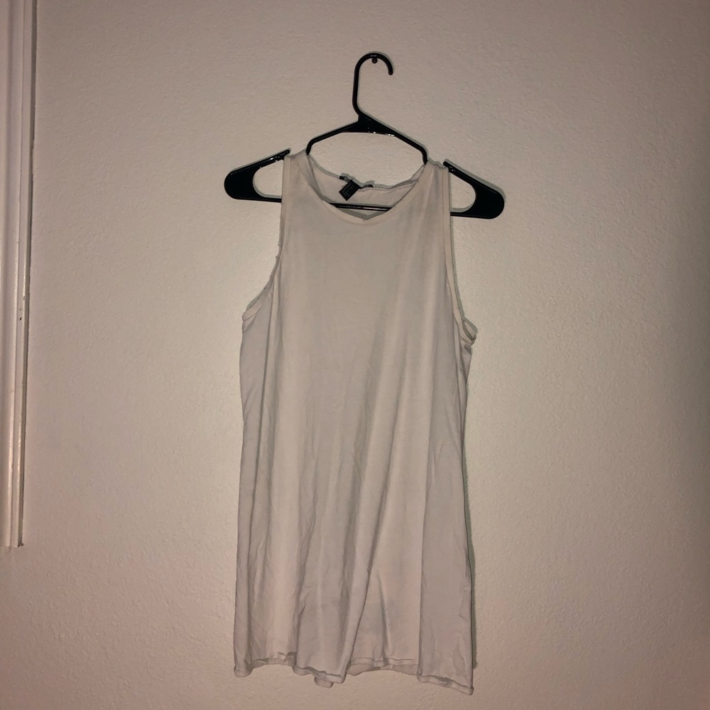 White tank dress